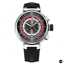 LOUIS VUITTON|ルイ・ヴィトン タンブール オトマティック クロノグラフ ヴォワイヤージュII