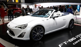 Toyota FT-86 Open concept|トヨタ FT-86 オープン コンセプト