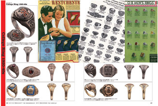 BOOK|およそ300点のカレッジリングを紹介『男の指輪 カレッジリング』02