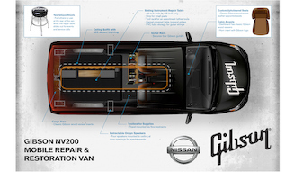 Nissan Gibson NV200 Mobile Repair & Restoration Van｜ギブソン NV200 モバイル リペア＆レストレーション バン