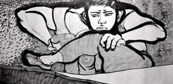 『机上の空砲/Empty revolver on desk』 02