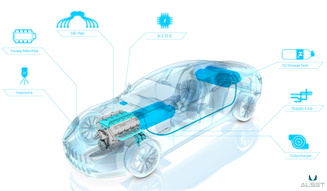 Aston Martin Hydrogen Hybrid Rapide S|アストンマーティン ハイドロゲン ハイブリッド ラピード S