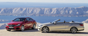 Eクラス クーペ、カブリオレ、そしてAMGもマイナーチェンジ