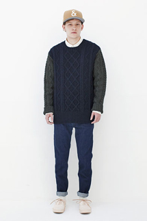 BLACK & BLUE|2013年秋冬コレクション 02