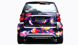 写真家・篠山紀信氏とコラボレーションした金魚スマート登場|Smart 03