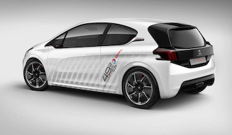 Peugeot 208 HYbrid FE Concept｜プジョー 208 ハイブリッド FE コンセプト