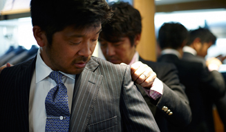 dunhill|サッカー日本代表オフィシャルスーツ“勝負服”×シェフ・松嶋啓介 07