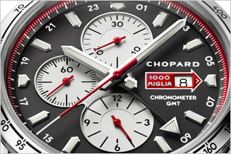 MILLE MIGLIA 2013 EDITION IN STAINLESS STEEL| ミッレ ミリア 2013 GMT クロノグラフ 02