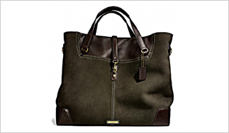 coach billy reid suede saddle