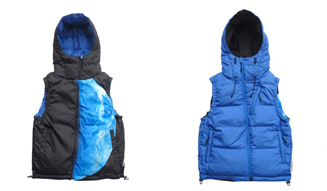 ミノトールがブランド設立10周年を記念して特別記念アイテム「MTR 10th Anniv. (C)JAXA/NHK EARTH DOWN VEST & JACKET」を制作|MINOTAUR 02