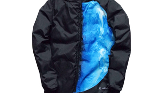 ミノトールがブランド設立10周年を記念して特別記念アイテム「MTR 10th Anniv. (C)JAXA/NHK EARTH DOWN VEST & JACKET」を制作|MINOTAUR 04