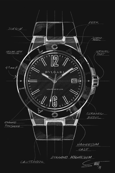 ディアゴノ復活に見るブルガリのウォッチメーカー魂|BVLGARI