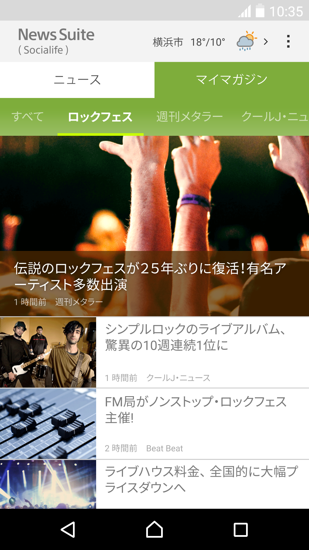 Sony|ソニー ニュースアプリ「New Suite(ニューススイート)」