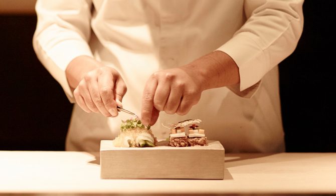 HOSHINOYA Kyoto 夜桜ディナー