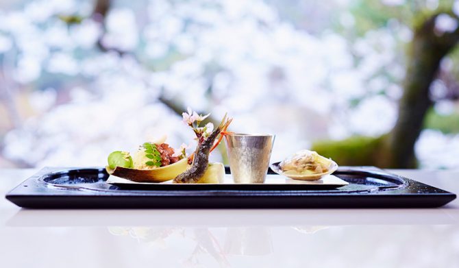 HOSHINOYA Kyoto 夜桜ディナー