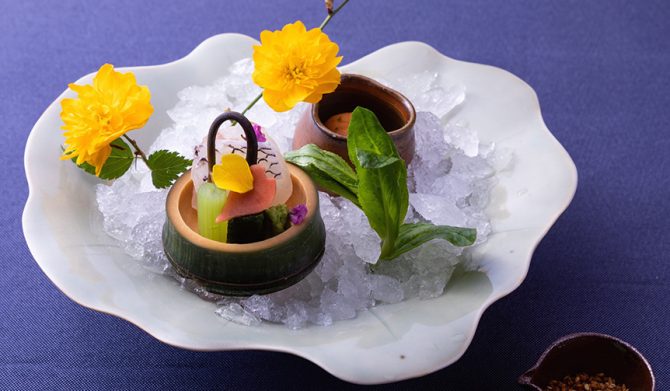 HOSHINOYA Kyoto 夜桜ディナー