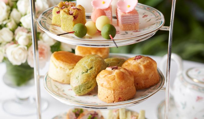 ホテル椿山荘東京 桜アフタヌーンティー