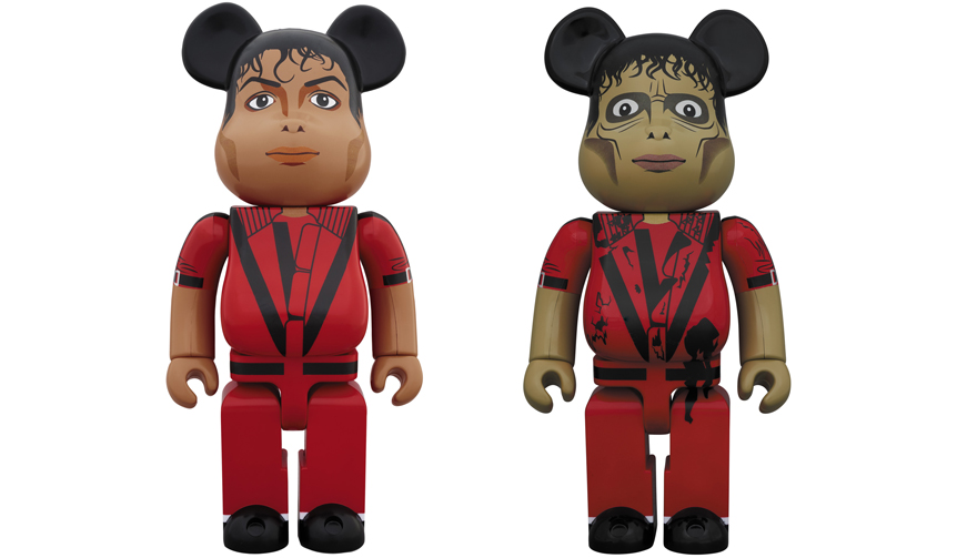 BE@RBRICK Michael Jackson Red Jacket / Zombie 100% & 400% / 1000%|MEDICOM TOY