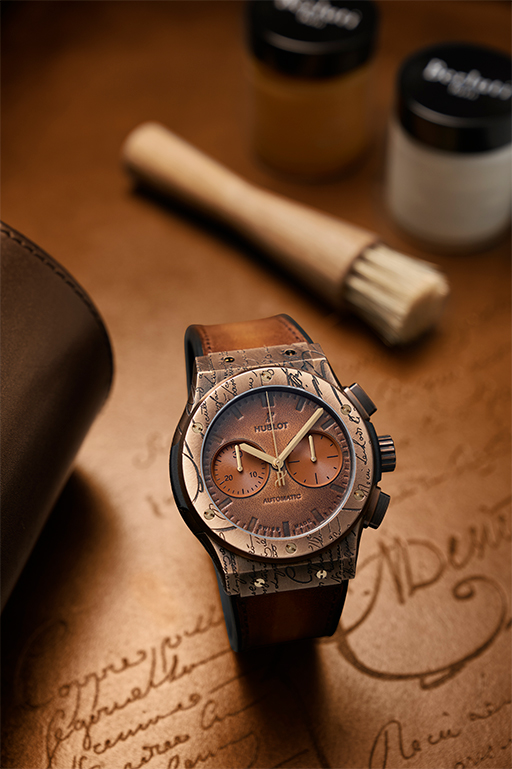 ウブロ クラシック・フュージョン<br />クロノグラフ ベルルッティ