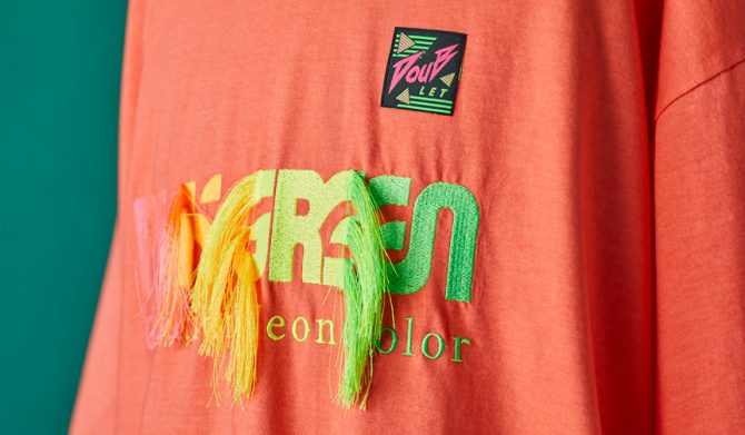 「東京ブランドのTシャツ」